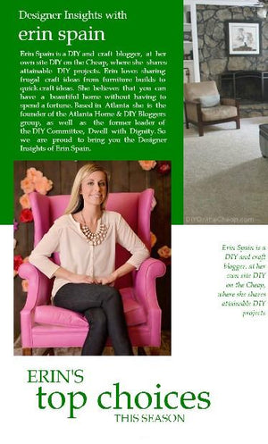 Designer insights with Erin Spain