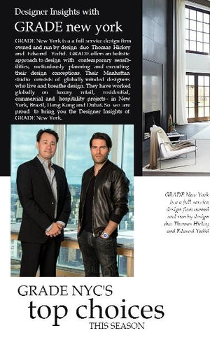 Designer insights with GRADE New York