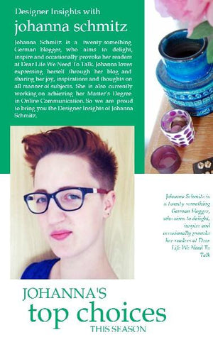 Designer insights with Johanna S