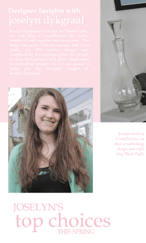 Designer insights with Joselyn Dykgraaf