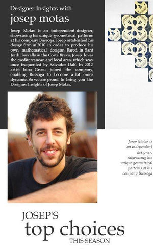 Designer insights with Josep Motas