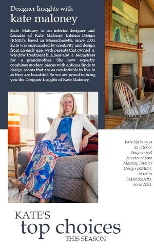 Designer insights with Kate Maloney