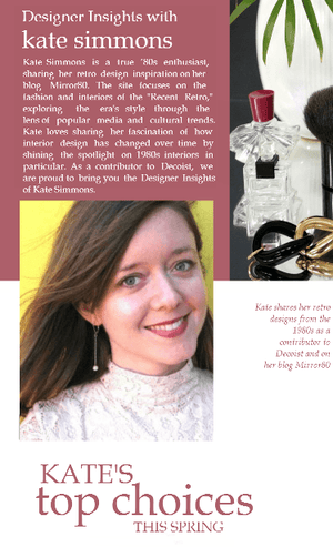 Designer insights with Kate Simmons