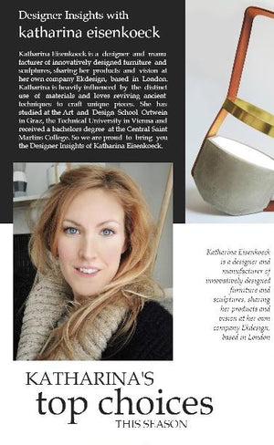 Designer insights with Katharina Eisenkoeck