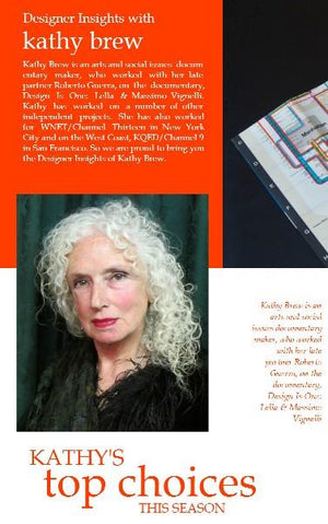 Designer insights with Kathy Brew