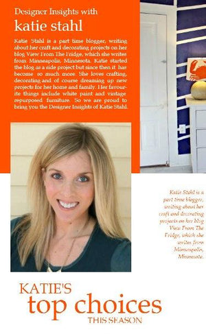 Designer insights with Katie Stahl