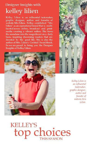 Designer insights with Kelley Lilien