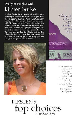 Designer insights with Kirsten Burke