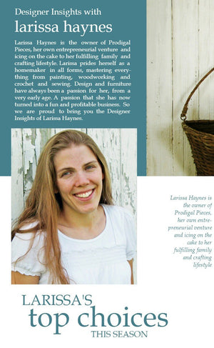 Designer insights with Larissa Haynes