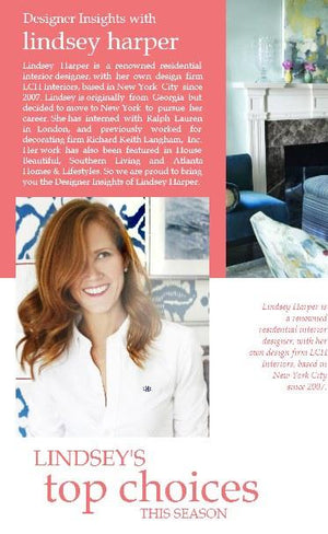 Designer insights with Lindsey Harper