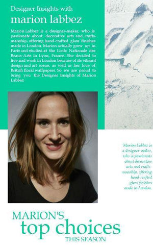 Designer insights with Marion Labbez