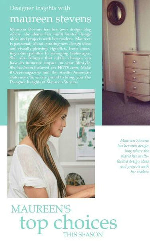Designer insights with Maureen Stevens