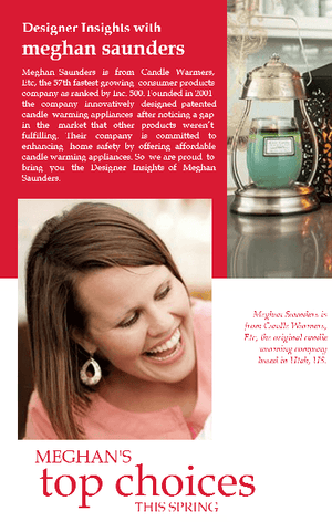 Designer insights with Meghan Saunders