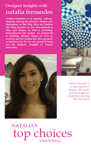 Designer insights with Natalia Fernandes