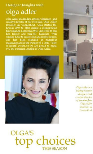 Designer insights with Olga Adler
