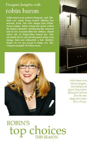 Designer insights with Robin Baron