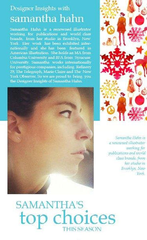 Designer insights with Samantha Hahn