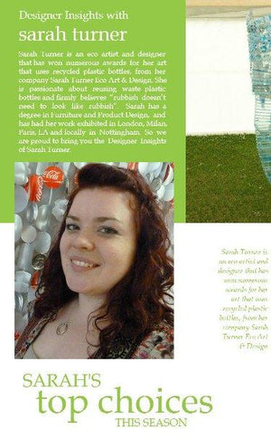 Designer insights with Sarah Turner