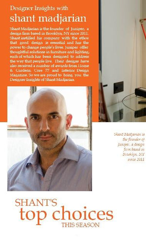 Designer insights with Shant Madjarian