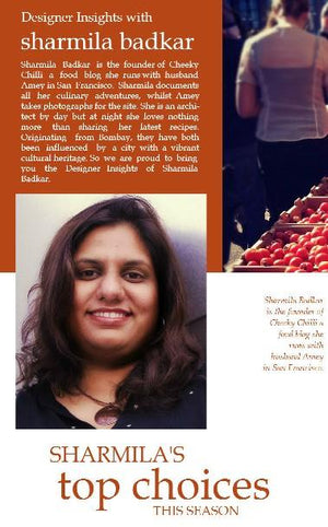 Designer insights with Sharmila Badkar