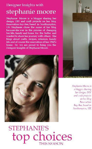 Designer insights with Stephanie Moore