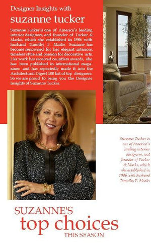 Designer insights with Suzanne Tucker