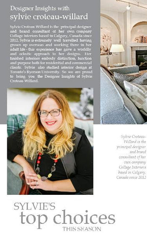 Designer insights with Sylvie Croteau-Willard