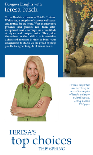 Designer insights with Teresa Basch