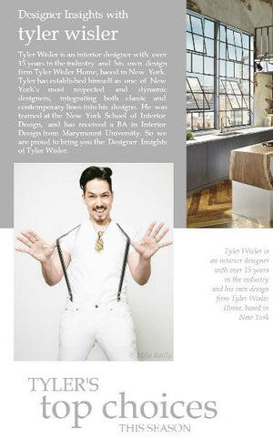Designer insights with Tyler Wisler
