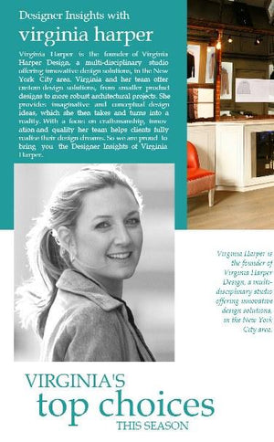 Designer insights with Virginia Harper