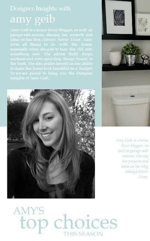 Designer insights with Amy Geib
