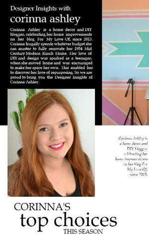 Designer insights with Corinna Ashley