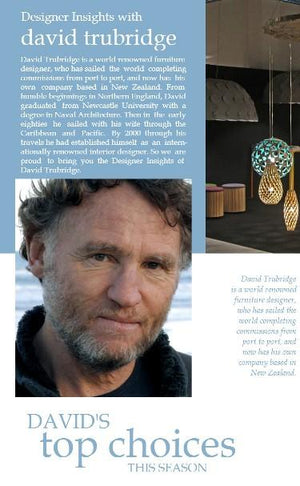 Designer insights with David Trubridge