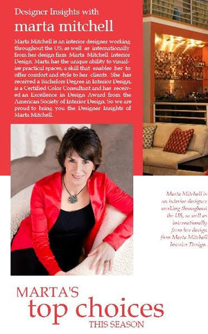 Designer insights with Marta Mitchell