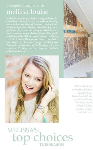 Designer insights with Melissa Louise