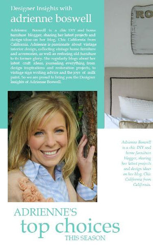 Designer insights with Adrienne Boswell