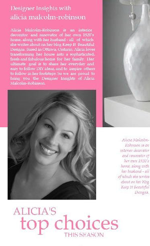 Designer insights with Alicia Malcolm-Robinson