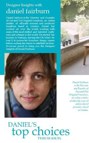 Designer insights with Daniel Fairburn