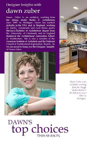 Designer insights with Dawn Zuber
