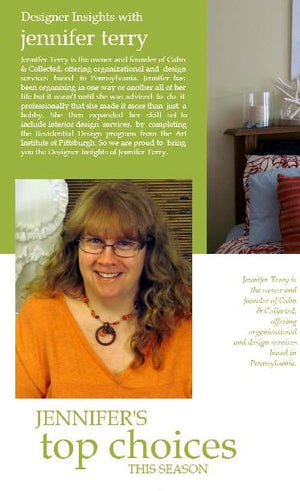 Designer insights with Jennifer Terry