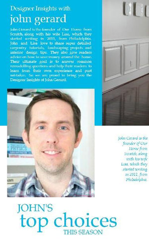 Designer insights with John Gerard