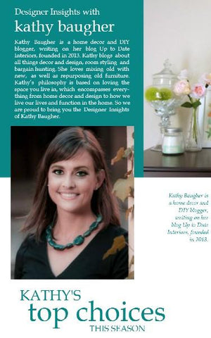Designer insights with Kathy Baugher