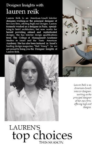 Designer insights with Lauren Reik