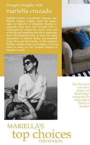 Designer insights with Mariella Cruzado