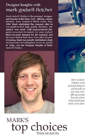 Designer insights with Mark Godsell-Fletcher