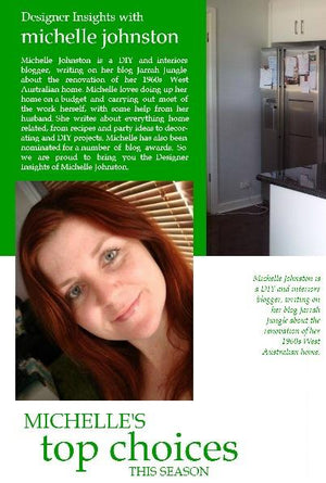 Designer insights with Michelle Johnston