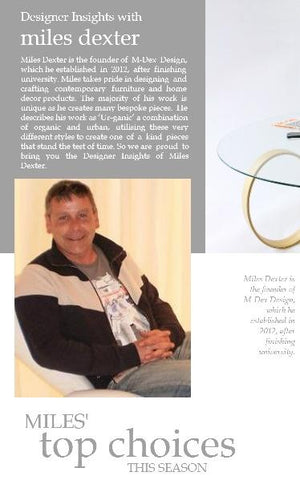 Designer insights with Miles Dexter