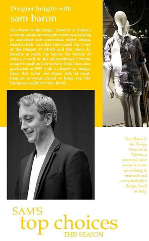 Designer insights with Sam Baron