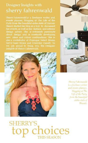 Designer insights with Sherry Fahrenwald