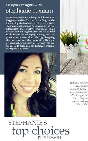 Designer insights with Stephanie Paxman